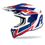 Casque cross Airoh STRYKER - AXE - BLUE RED GLOSS 2022 