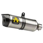 Silencieux Arrow Race tech alu embout carbone 