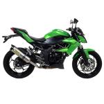 Silencieux Arrow alu dark street thunder embout carbone 