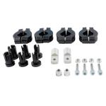 Adaptateur Prot&egrave;ge-main R-tech kit montage plastique pour guidon