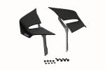 Ailerons lat&eacute;raux Puig D12 Noir mat