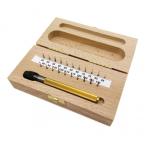 Alesoir gicleur Brazoline 21 ALESOIRS GICLEUR CARBURATEUR 0.35 A 1.35