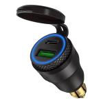 Allume cigare ADAPTATEUR DIN-USB ET USB-C TECNOGLOBE