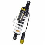 Amortisseur Touratech EXTREME (-25 mm) - Noir - Jaune