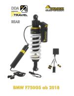 Amortisseur Touratech Plug & Travel / DDA - Noir - Jaune