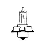 Ampoule Hert HALOGENE 6V-15W PX13.5S