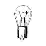 Ampoule Hert STOP 1 FIL 12V-10W BA15S