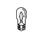 Ampoule Hert WEDGE BASE 12V-10W T13 SCOOT