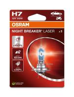Ampoule Osram H7 Night Breaker Laser 12V 55W PX26d - &agrave; l'unit&eacute;