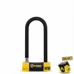Antivol Auvray Pack ANTIVOL SRA U K10 - 85X250 + BLOCK DISC ALARME B-LOCK-06 Mini Yellow