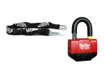 Antivol Vector Kit Bloque-disque MiniMax Alarm+ Ø16mm + Chaîne Ø13mm / 1,1m