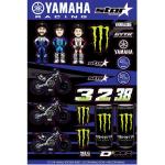 Autocollant planche Cartoon Yamaha Star Racing DCOR
