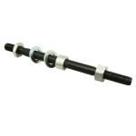 Axe de roue P2R DIAM 10x100 158 mm