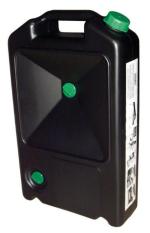 Bac a vidange PRESSOL r&eacute;cup&eacute;rateur noir 7L