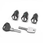 Barillet de bagagerie Givi LOT DE 3 Smart Security Lock + Clé de sécurité OBKEV / OBKEVS