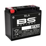 Batterie BS Battery SLA YTX20-BS/BTX20 ferme Type Acide Sans entretien/pr&ecirc;te &agrave; l'emploi