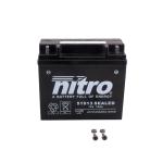 Batterie Nitro 51913 SLA FERME TYPE ACIDE SANS ENTRETIEN/PR&Ecirc;TE &Agrave; L'EMPLOI