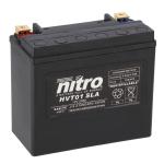 Batterie Nitro HVT 01-SLA FERME TYPE ACIDE SANS ENTRETIEN/PR&Ecirc;TE &Agrave; L'EMPLOI