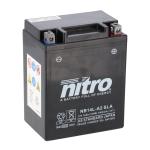 Batterie Nitro NB14L-A2 SLA FERME TYPE ACIDE SANS ENTRETIEN/PR&Ecirc;TE &Agrave; L'EMPLOI