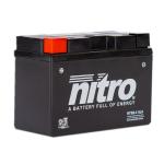 Batterie Nitro NT9B-4 SLA FERME TYPE ACIDE SANS ENTRETIEN/PR&Ecirc;TE &Agrave; L'EMPLOI