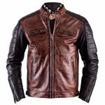 Blouson Moto Helstons CRUISER - cuir RAG