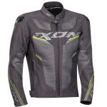 Blouson Moto Ixon DRACO - ANTHRACITE GRIS JAUNE VIF