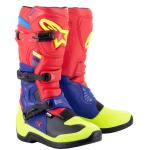 Bottes cross Alpinestars TECH 3 - BRIGHT RED / DARK BLUE / YELLOW FLUO 2023