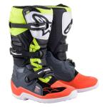 Bottes cross Alpinestars TECH 7 S - DARK GRAY RED FLUO YELLOW FLUO 2025
