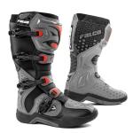 Bottes cross Falco LEVEL - GRIS/ROUGE 2022