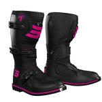 Bottes cross Shot RACE 2 KID - BLACK PINK