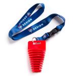 Bouchon d'échappement UP Design (32 x 62mm) avec sangle