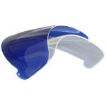 Bulle Bullster Double courbure bleu fonc&eacute; 40 cm