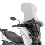 Bulle Givi Haute protection avec protection phare (+ 13.5 cm)