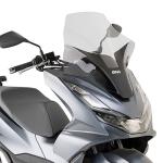 Bulle Givi Haute protection incolore 59 cm