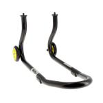 Béquille Bihr avant Home Track fixe noir mat roues jaune