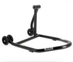 Béquille Bihr monobras droite Home Track noir mat roues noir