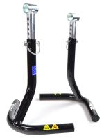Béquille Bihr stand centrale pour repose-pieds racing - Extensible 390mm-480mm