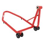 B&eacute;quille P2R LEVE - BEQUILLE STAND ARRIERE MONOBRAS ACIER ROUGE PRISE A GAUCHE