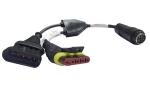 Cable de connexion diagnostique Byterd VESPA / MOTO GUZZI QUADRO COBO 5/5 PIN