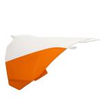 Caches de boite &agrave; air Acerbis Orange/Blanc