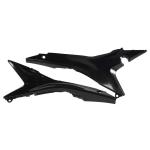 Caches de boite &agrave; air Acerbis noir