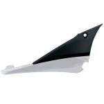 Caches de boite &agrave; air Acerbis r&eacute;servoir blanc/noir