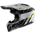 Casque cross AVIATOR 3 LEADER JAUNE MAT AIROH