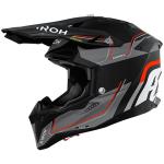 Casque cross AVIATOR 3 LEADER ORANGE MAT AIROH