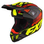 Casque cross FXR CLUTCH BOOST HI VIS/GREY/RED 2021