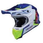 Casque cross GRAPHIC + KID MASTER BLUE PULL-IN