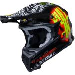 Casque cross GRAPHIC + TRASH RED PULL-IN