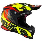 Casque cross KYT SKYHAWK - DIGGER - MATT YELLOW ORANGE 2021