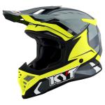 Casque cross KYT SKYHAWK - GLOWING - ANTHRACITE/YELLOW 2023