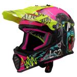Casque cross LS2 MX437 FAST II MINI GORILLA ENFANT